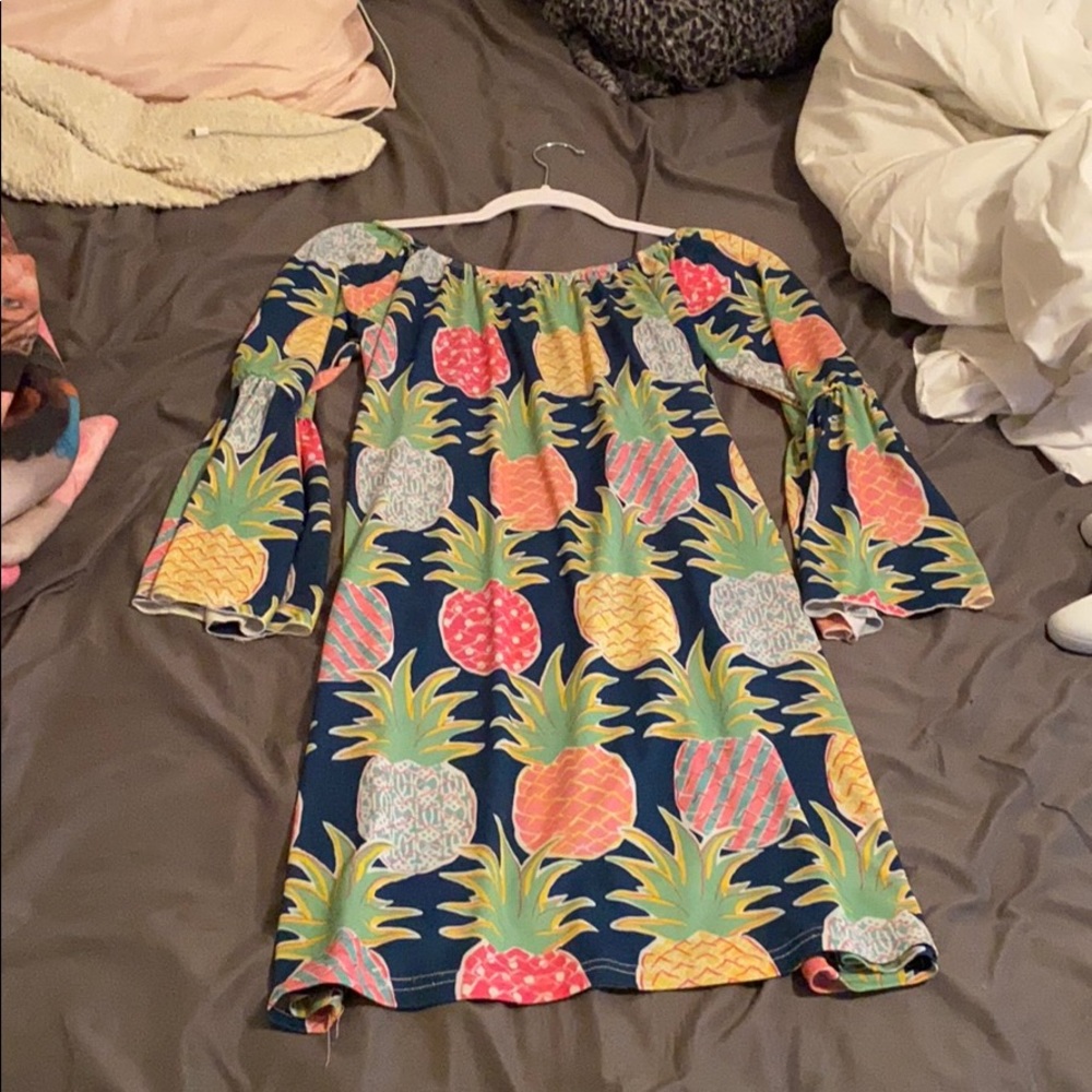 Simply Southern Pineapple Dress